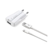 Cellularline USB Charger Kit 5W - Lightning - iPhone and iPod Caricabatterie da rete 5W con cavo Lightning