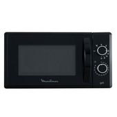 Moulinex MO20MGBL forno a microonde Nero Microonde con grill Superficie piana 20 L 800 W