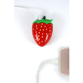 MojiPower Strawberry 2600 mAh Rosso