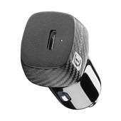 Cellularline Super Fast Car Power Kit 25W - USB-C to USB-C - Samsung Caricabatterie da auto USB-C Super Fast Charge 25W con cavo USB-C to USB-C