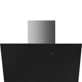Smeg KICV90BL cappa aspirante Cappa aspirante a parete Nero, Grigio 580 m³/h
