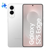 Samsung Galaxy S25 Edge, Smartphone AI, Display 6.7'' QHD+ Dynamic AMOLED 2X, Fotocamera 200MP, RAM 12GB, 512GB, 3.900 mAh, Titanium Silver