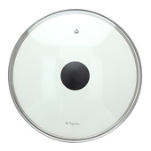 Tognana Porcellane Coperchio Trasparente Bordo Acciaio 30