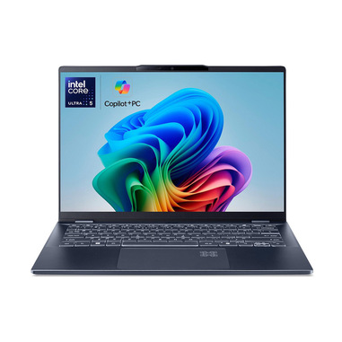 Acer Swift 14 AI SF14-51-5198 Intel Core Ultra 5 226V Computer portatile 35,6 cm (14") WUXGA 16 GB DDR5-SDRAM 1 TB SSD Wi-Fi 7 (802.11be) Windows 11 Home Blu