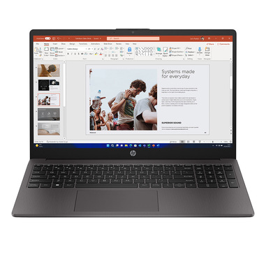 HP 250 G10 Intel® Core™ i5 i5-1334U Computer portatile 39,6 cm (15.6") Full HD 8 GB DDR4-SDRAM 512 GB SSD Wi-Fi 6 (802.11ax) Windows 11 Pro Nero, Argento