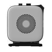 Midea NTY15-19CAE Interno Nero, Bianco 1500 W Riscaldatore ambiente elettrico con ventilatore