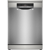 Bosch Serie 8 SMS8TCI04E Lavastoviglie da libera installazione 60 cm Acciaio spazzolato anti-impronta Classe A