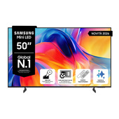 Samsung Mini LED AI TV 50" UE50M70HAUXZT 4K, Processore Mini LED 4K, 4K Upscaling, Color Booster, OTS Lite, Metal Stream Design, Vision AI Smart TV, 2026