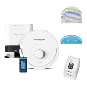 Rowenta X-Plorer Robot Aspirapolvere, Modello Animal & Allergy, RR8797WH