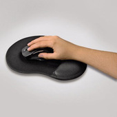 Hama Gel Mousepad "Ergonomic" Mini, nero