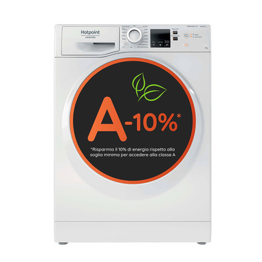 Hotpoint Ariston Ariston Lavatrice NF97WK IT 9Kg Classe A-10% vapore