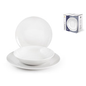 Pengo 8142300 servizio da tavola 18 pz Porcellana Bianco