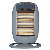 Electroline HHE125P5 Stufa radiante alogena Grigia 1200W oscillazione motorizzata