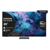 Samsung Neo QLED AI TV 85" QE85QN990FTXZT 8K Mini LED, Processore NQ8 AI Gen3, 8K AI Upscaling Pro, Glare Free, Neo Quantum HDR 8K Pro, Dolby Atmos & OTS Pro, Infinity Air Design, Vision AI Smart TV, 2025