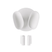 Meta Base di ricarica compatta per Quest – Compatibile con Quest 3/3S – Lungo cavo di ricarica per il visore – Ricarica wireless per i controller Touch Plus