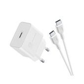 Cellularline USB-C Charger Kit 15W USB-C Charger Kit 15W carica velocemente e in tutta sicurezza i device Samsung con porta USB-C compatibili con la carica 15W.