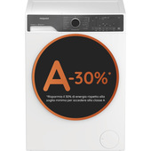 Hotpoint Ariston HB 93 CARE IT, Capacità 9kg, classe A -30%, Motore Inverter, 1400 giri, Display digitale XL, Vapore
