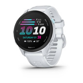 Garmin Forerunner 70 3,05 cm (1.2") AMOLED 30 mm Digitale 390 x 390 Pixel Touch screen Bianco GPS (satellitare)