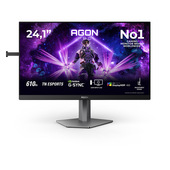 AOC G2 AG246FK6 Monitor PC 61,2 cm (24.1") 1920 x 1080 Pixel Full HD LED Nero, Grigio