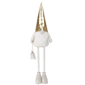 Joia Home 80259 statuetta e statua ornamentale Oro, Grigio, Bianco Ferro, Poliestere, Polipropilene (PP), Sabbia