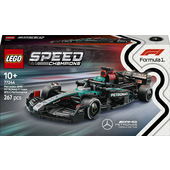 LEGO Speed Champions 77244 Auto da Corsa Mercedes-AMG PETRONAS F1 W 15 Macchina Giocattolo da Collezione con Pilota, Bambini10+