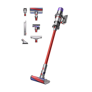 Dyson V11 Fluffy Aspirapolvere a bastone 2 in 1 Batteria Secco Senza sacchetto Nichel, Rosso