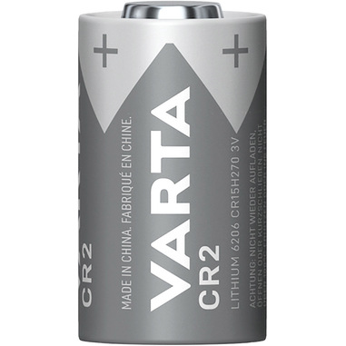 Varta LITHIUM Cylindrical CR2, CR15H270 (Batteria a celle rotonde, 3V) Blister da 1