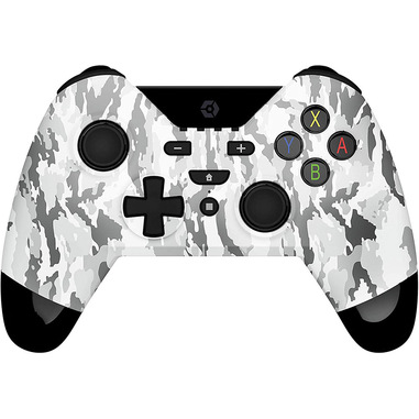 Gioteck WX4 Nero, Bianco Bluetooth Gamepad Analogico/Digitale Nintendo Switch