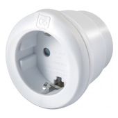 Go Travel EU - USA Adaptor adattatore per presa di corrente Tipo C (Europlug) Tipo B