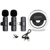 Bontempi 60 4120 microfono Nero Microfono Lavalier/Lapel
