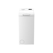 Indesit ITLPUSH 66W IT Top Loader 6kg, classe A, Motore Inverter, 1200 giri, display digitale, Soft Opening, Push&Go
