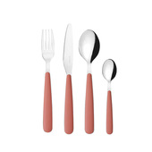 Fratelli Guzzini 127500264 set di posate 24 pz Grigio, Terracotta