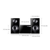 Samsung MM-E330D Microsistema audio per la casa 70 W Nero