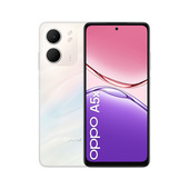 OPPO A5x Smartphone, Foto AI 32MP, Frontale 5MP, Display 6.67” 90HZ LCD HD+, 6000mAh, RAM 4(Esp1GB/2GB/4GB)+ROM 128GB (esp1TB), IP65, [Versione Italia], Laser White
