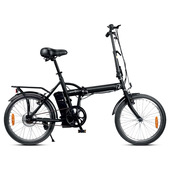 Smartway F2-L1S6-K bicicletta elettrica Nero Acciaio 50,8 cm (20") 22 kg Ioni di Litio