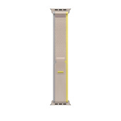 Apple MQEH3ZM/A accessorio indossabile intelligente Band Beige, Giallo Nylon