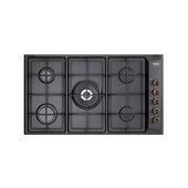 De’Longhi ANL 59 PRO piano cottura Antracite Da incasso 90 cm Gas 5 Fornello(i)