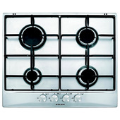 Glem Gas GT64IX piano cottura Acciaio inossidabile Da incasso 60 cm 4 Fornello(i)