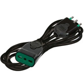 FANTON 92691 prolunghe e multiple 3 m 1 presa(e) AC Interno Nero