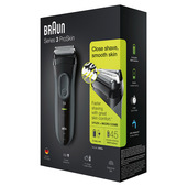 Braun Series 3 3000s rasoio elettrico Nero
