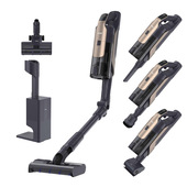 Haier I-Pro Clean M5 HCVM5550PX 0LL Aspirapolvere elettrica Batteria Secco HEPA Senza sacchetto 0,85 L 650 W Nero, Bronzo 4 Ah