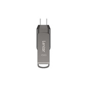 Lexar JumpDrive LJDD400128G-BNQNG unità flash USB 128 GB USB tipo-C 3.2 Gen 1 (3.1 Gen 1) Grigio