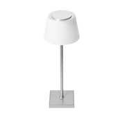 OMEGA Electric Line LD573 lampada da tavolo 4 W Argento, Bianco
