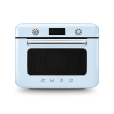 Smeg Forno combinato a vapore da appoggio 50's Style - Azzurro - COF01PBEU