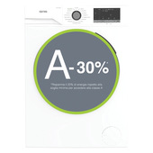 Ignis IG 9149DB IT, lavatrice a carica frontale 9 kg, A-30%, motore inverter, 1400 giri display digitale XL, vapore