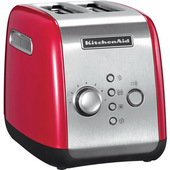 KitchenAid 5KMT221 2 fetta/e 1100 W Rosso, Acciaio inossidabile