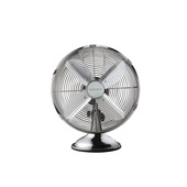 Electroline Ventilatore da tavolo 4 pale 30cm metallizzato