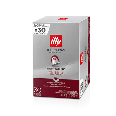 Illy 30 caffè in Capsule compatibili Nespresso® Tostato ESPRESSO INTENSO
