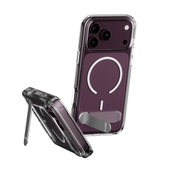 PanzerGlass CARE™ by ® Kickstand Case Transparent w. White MagSafe iPhone 18 Pro Max | 17 Pro Max custodia per cellulare Cover Trasparente