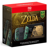 Nintendo Switch 2 - The Legend of Zelda - 40th Anniversary Edition console da gioco portatile 20,1 cm (7.9") 256 GB Touch screen Wi-Fi Nero, Verde, Oro